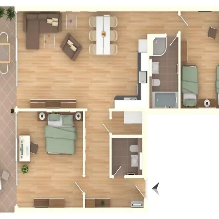 Daire Speicherquartier Lüneburg